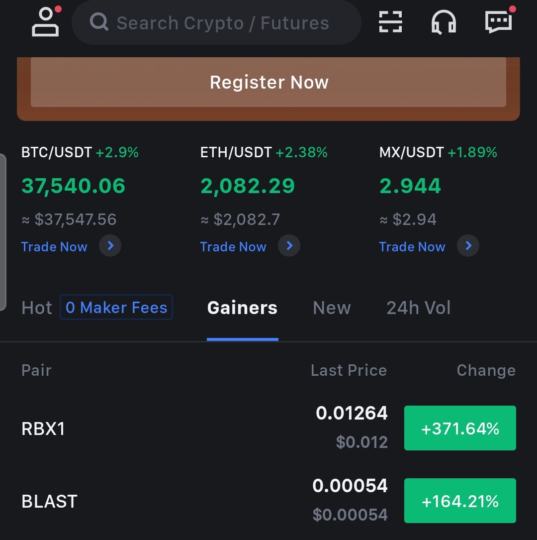 $Blast top 2 gainer on <a href="/MEXC_Official/">MEXC</a> !!!!

Will we make top 1? Stock Up!!! We're about Blasting Off!!!

#Blast #mobipad #bull #Benance #cz