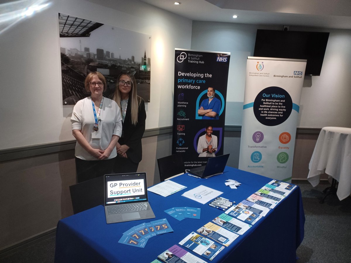 Refugee NHS Careers Fair today at Birmingham City Football Club. BSol GPPSU and BSol Training Hub, supporting the wider community to gain employment within Primary Care