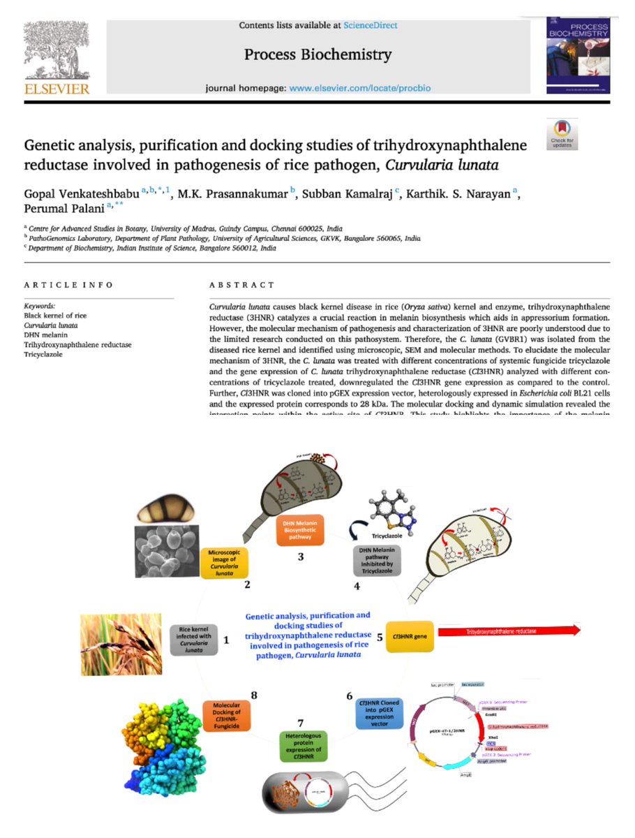 I am very Happy to share that my Ph.D article has been published in the journal of "Process Biochemistry"