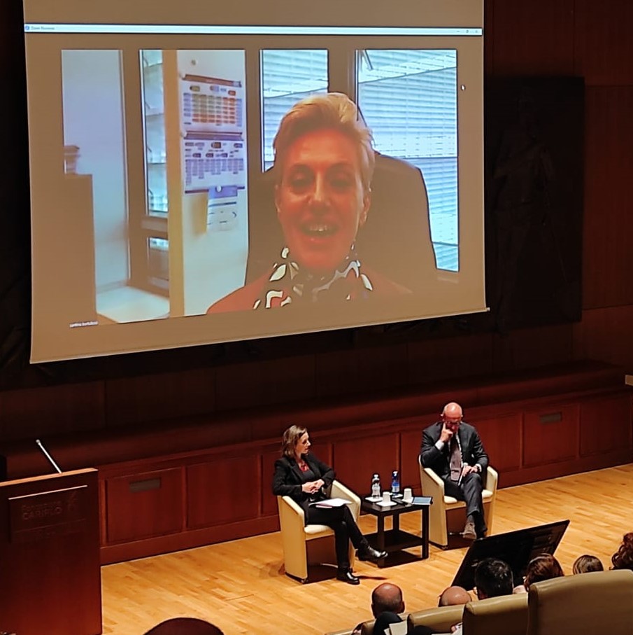 Forum sull'economia sociale in prospettiva europea  a #Milano centro congressi <a href="/FondCariplo/">Fondazione Cariplo</a>. Dialogo con <a href="/gsalvatori/">gianluca salvatori</a> , #SantinaBertulessi, deputy Head of Cabinet-Commissioner <a href="/NicolasSchmitEU/">Nicolas SCHMIT</a> e #SarahDeHeush <a href="/SocialEcoEU/">Social Economy EU</a>