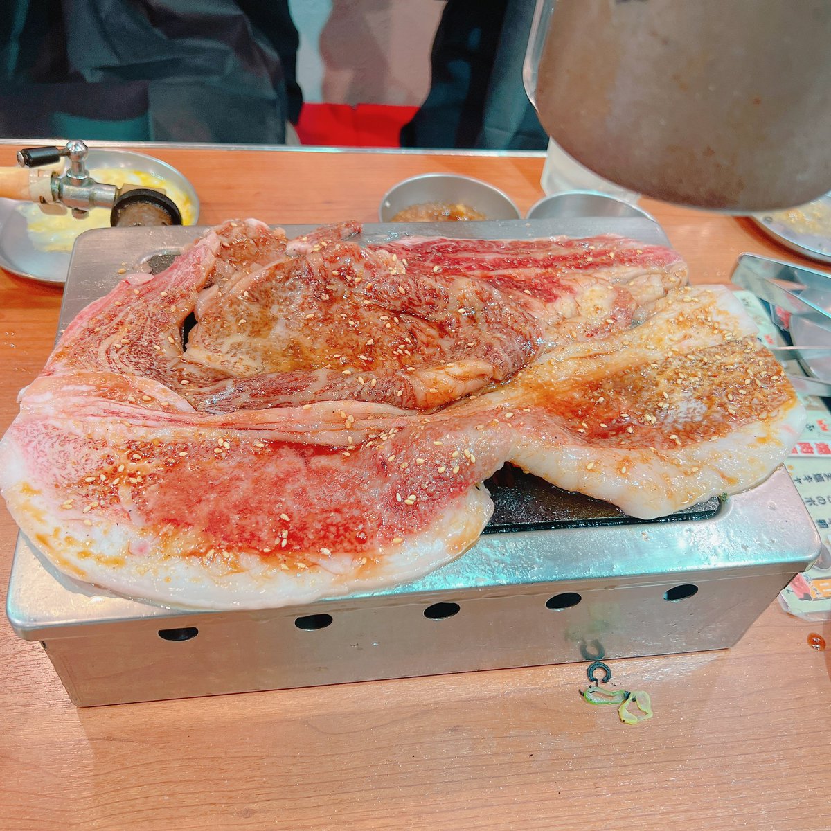 イベント楽しかった…！スペースに来て下さった方ありがとうございました！たくさんお話して頂いてめちゃくちゃ楽しかったです😭💚❤️宗凛のみなさんとふたごにも行けて最高に楽しかった〜〜🍖🍖肉だよ宗介くん🍖