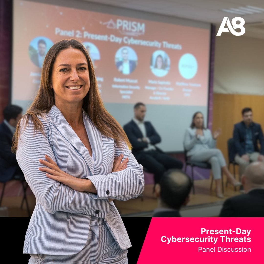 Our very own Maria Sapinska took the stage as a speaker 🎙 at yesterday's 'A New Kind of Cybersecurity: Quantum-Secured Networking in Malta' seminar 👩‍💻

Maria delved into the imperative need to stay ahead of the game in the evolving landscape of cybersecurity 💡