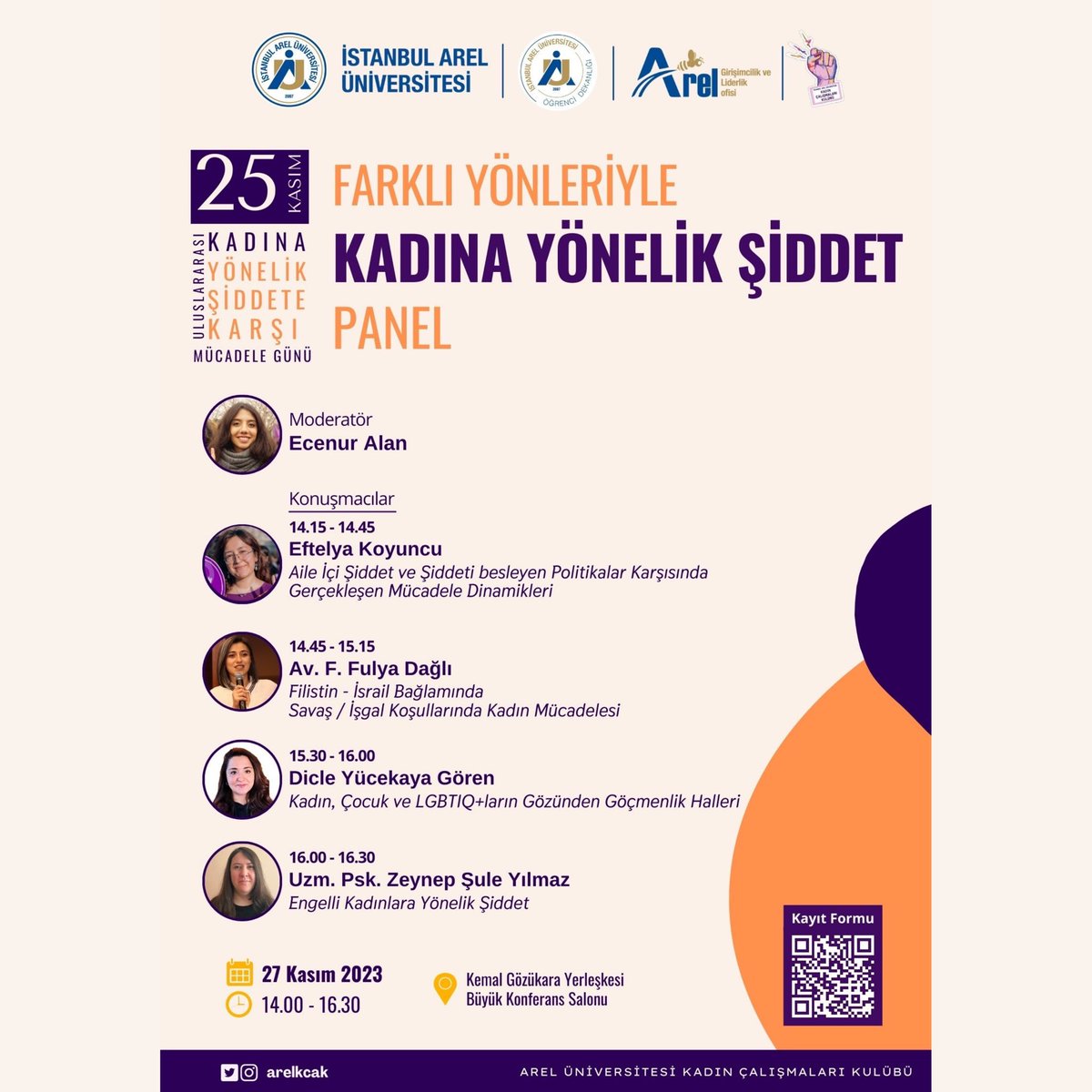 ArelKCAK's tweet photo. ***Etkinlik yer değişikliği yapılmıştır.

25 Kasım Kadına Yönelik Şiddete Karşı Uluslararası Mücadele Günü kapsamında 27 Kasım Pazartesi Günü, “Farklı Yönleriyle Kadına Yönelik Şiddet”i konuşmak üzere bir araya geliyoruz.

Kayıt formu: https://t.co/3gK36sQcHY https://t.co/0PfYh4foJq