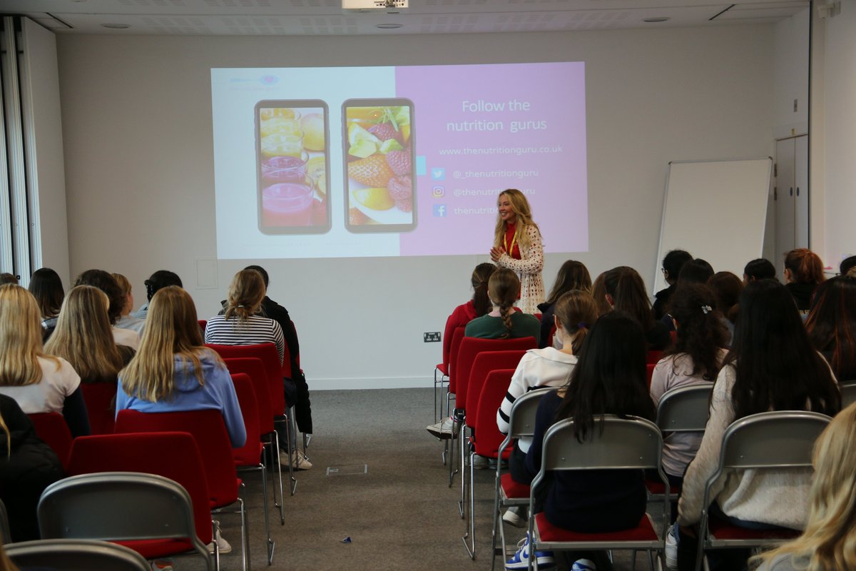 LEHSchool's tweet photo. Thank you to @_nutritionguru Tina Lond-Caulk who gave a great presentation to our U6 yesterday about how they can support their nutrition and wellbeing in the run up to their A levels as well as when they start living away from home for the first time. #LEHSixthForm #LEHSchool https://t.co/8rrVrbOztb