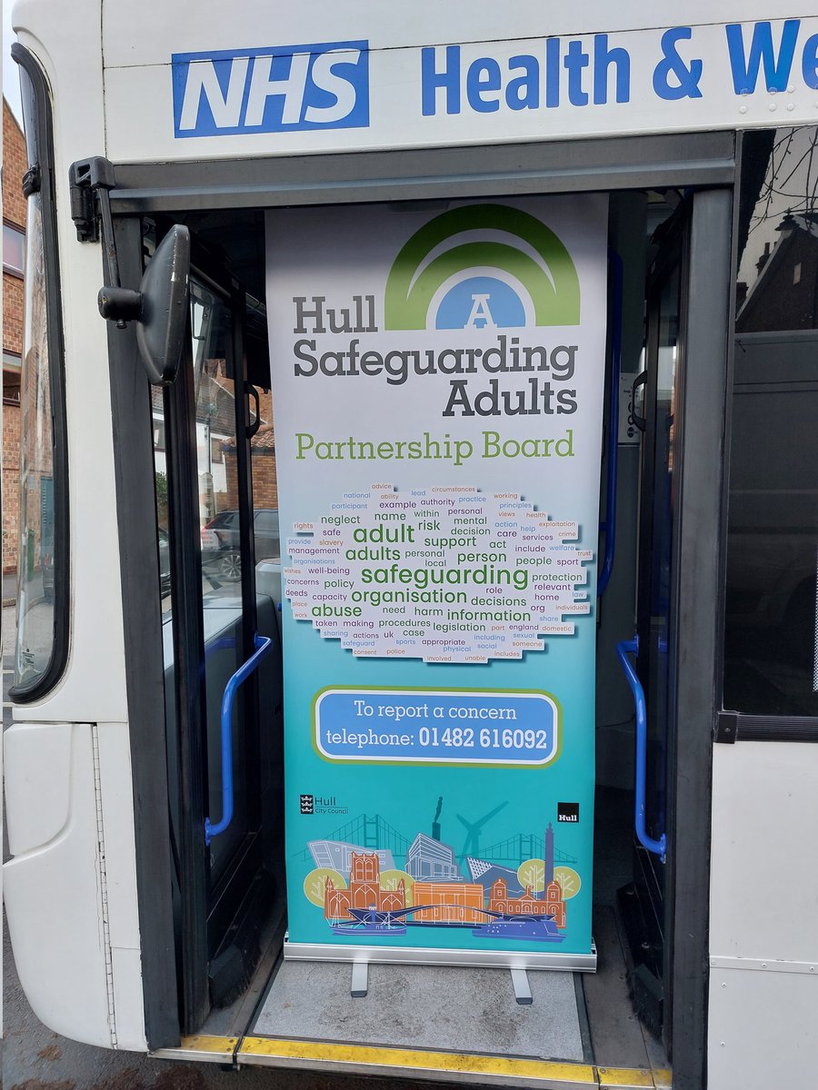 MagsShakesby's tweet photo. Day 4 #SafeguardingAdultsWeek in Cottingham. A little breezy so making some adjustments @CHCPHull @AnnCraftTrust @East_Riding @Hullccnews @mkelkHSAPB https://t.co/Ox1PHC0Yla
