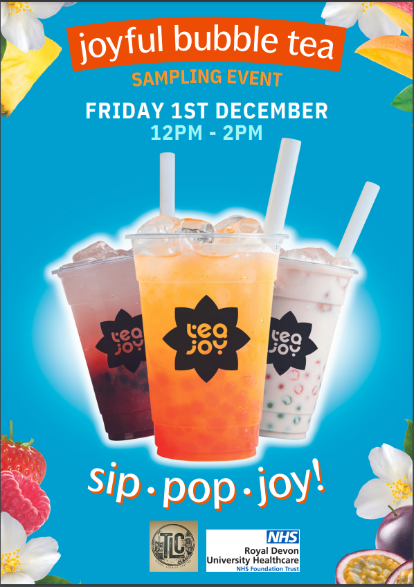 Whats that I hear? BUBBLE TEA? 😲🫧 Join us for a sampling event on Friday, 1st December 2023 12:00pm-14:00pm in the TLC Restaurant!