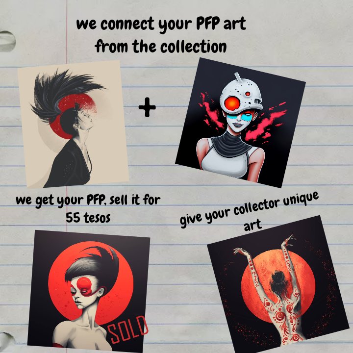 Hello guys, this Sunday we will hold the first space, but for now I want to introduce you to the first artist <a href="/anna_lusurya/">Anna Shee</a>, look what happened as a result of our collaboration.
Join the space
x.com/i/spaces/1gqxv…