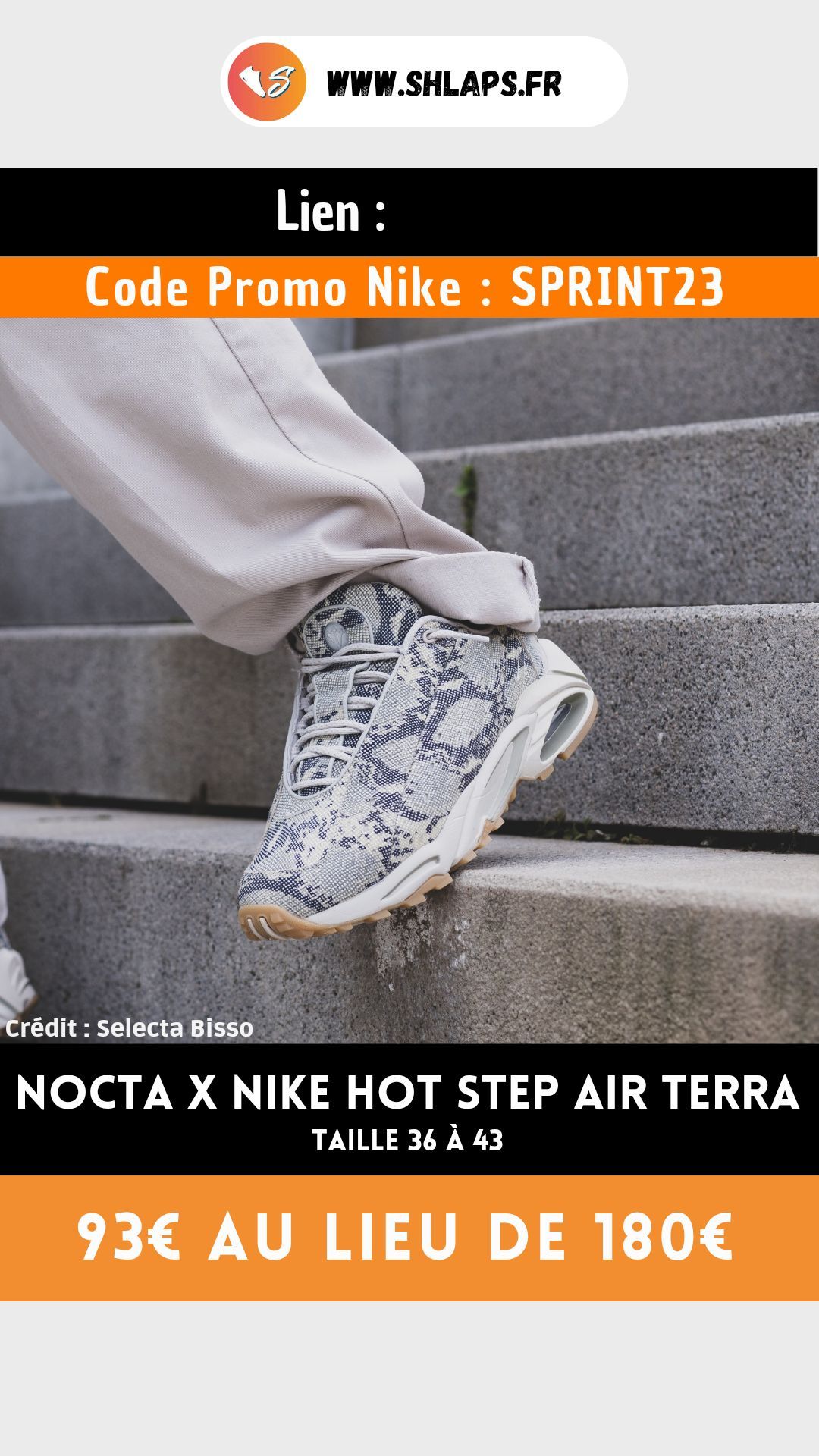Code top reduc nike