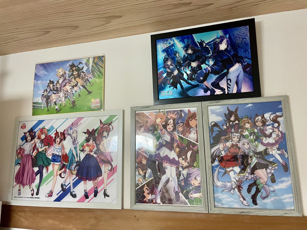 BoC'zのパブミラーきちゃ❗️✨ 早速部屋の壁に飾りました😆 いつもの