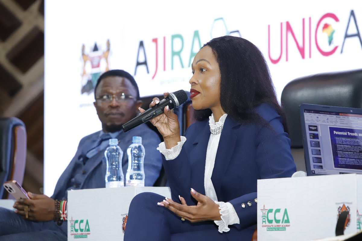 eMobilis's tweet photo. Ajira Digital is here to redefine your career path at #EAEmployabilitySummit. Unleash your potential, embrace innovation, and chart your course to success. Let's make your mark online! #TheFutureWorksOnline https://t.co/NlfGPTwDxw