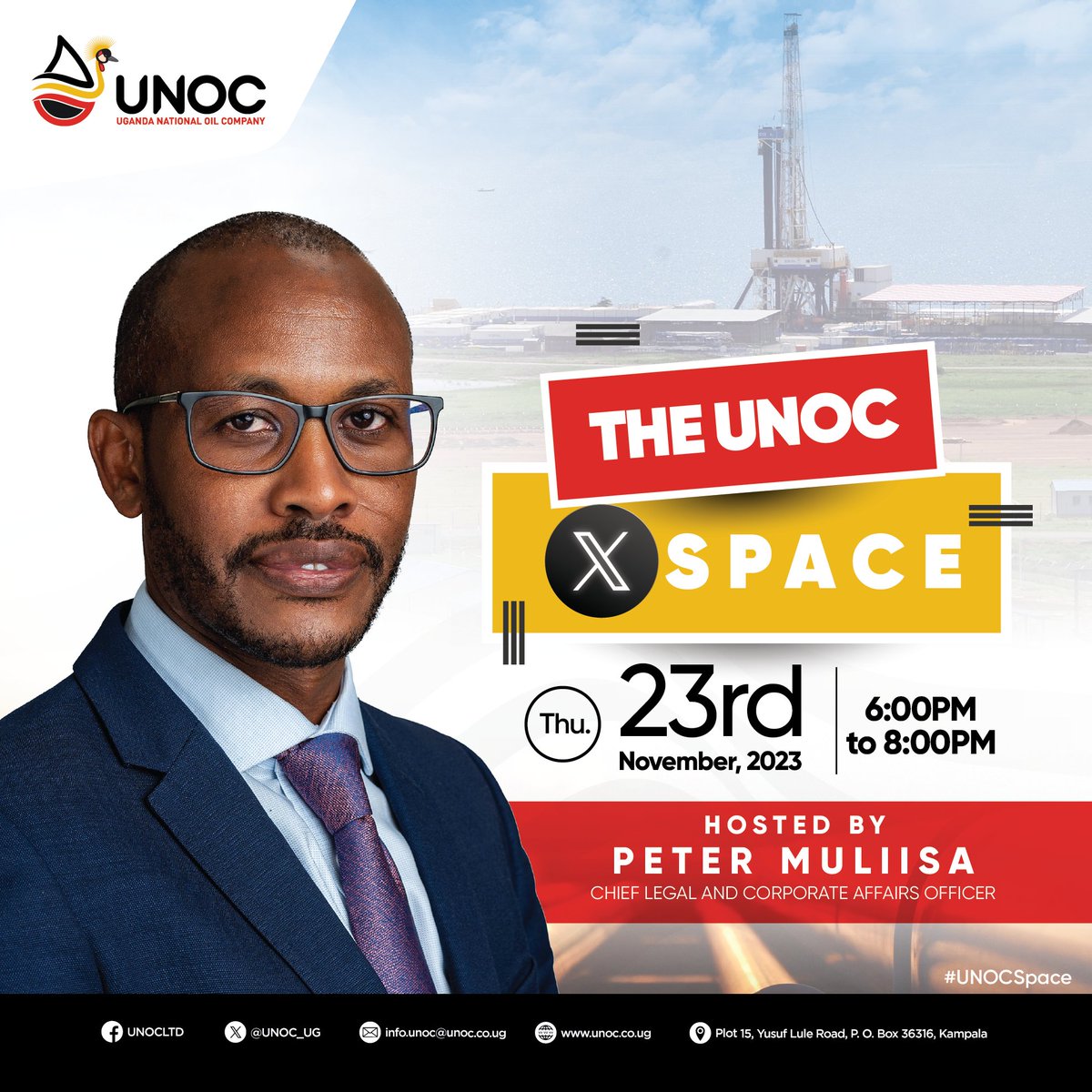Angel2Nansubuga's tweet photo. It is just hours to an enriching discussion #UNOCSpace. Come and suppress your curiosity in oil and gas. Attend and understand the journey to #FirstOil2025, the history and the different factors that have led to the growth of the industry from professionals @pmuliisa21 @mpgsMak https://t.co/wSf3PTUb5j