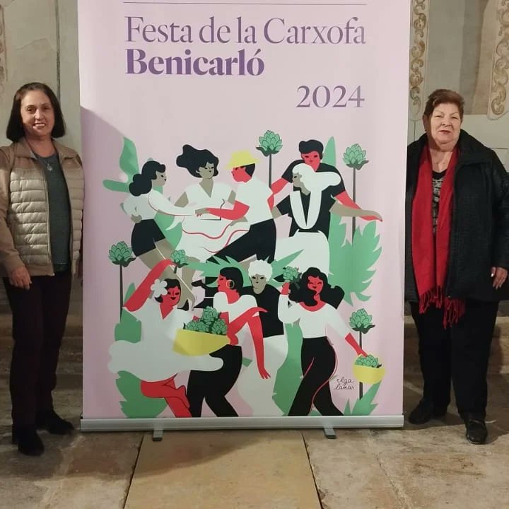 DOPALCACHOFABLO's tweet photo. 🎉💚 La nostra Festa ja té cartell! Enguany dedicat a la dona llauradora.
Víctor Morera, President de @DOPALCACHOFABLO; Guillermo Edo, Secretari i Nacho Lluch, Director Tècnic i responsable de qualitat; han assistit a l'acte de presentació celebrat este matí al #Mucbe. https://t.co/lnS0sy5Jay