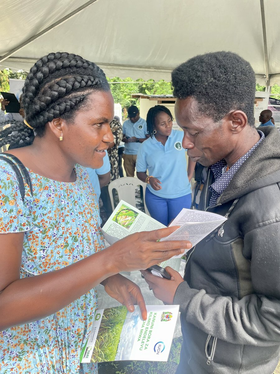 IUCNTanzania's tweet photo. #TBT to the 2023 Kilombero Sugarcane Farmers Day in Morogoro.
✅ @IUCNTanzania field officers shared with farmers about best practices for sugarcane farming.
✅ Showcased innovative approaches to sugarcane farming waste management—co developed with our #SUSTAINPro partners. https://t.co/kagR6mvDvn