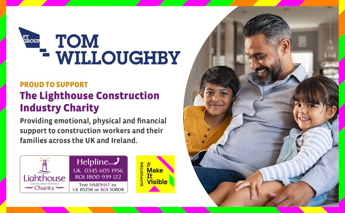 TWL Proudly support the Lighthouse Construction Industry Charity.📷
#helpinsidethehardhat #lighthouseconstructioncharity #support #Helpline #constructionworker