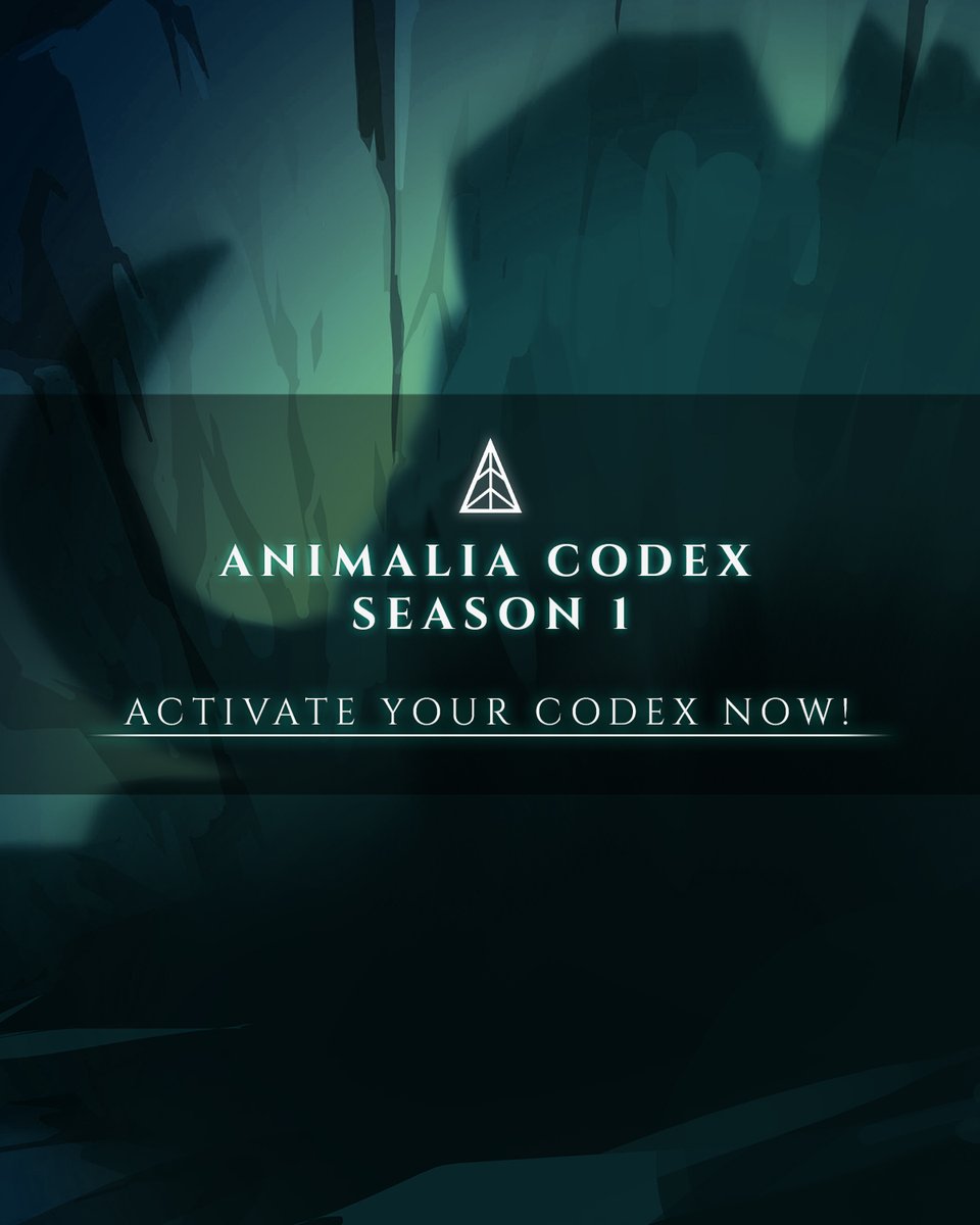 Animalia_games's tweet photo. Animalia Codex Season 1 now LIVE! [Codex Quest]

Animalia Codex is a feature to enable users to complete certain quest in the Animalia Realm to farm Codex Points!🔥

Codex points can then be used to exchange for a Codex Chest which comes in different Tiers & Rarity. Each Tiered Codex Chest will consist of lucrative rewards such as Tokens, Pebbles & In-game Items🎁

Activate your Animalia Codex NOW!