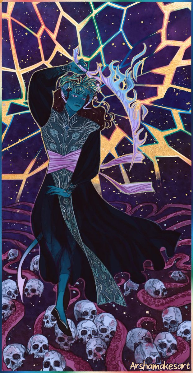 goatanarchy69's tweet image. Hello! I'm Arsha, a queer artist who is secretly a goat.🐐I love drawing colorful illustrations and design #DnD characters. :D
Twitch streams: twitch.tv/goatanarchy69
commission info: tinyurl.com/yaqy388x
Tumblr: goatanarchy.tumblr.com
Boosty: boosty.to/goatanarchy