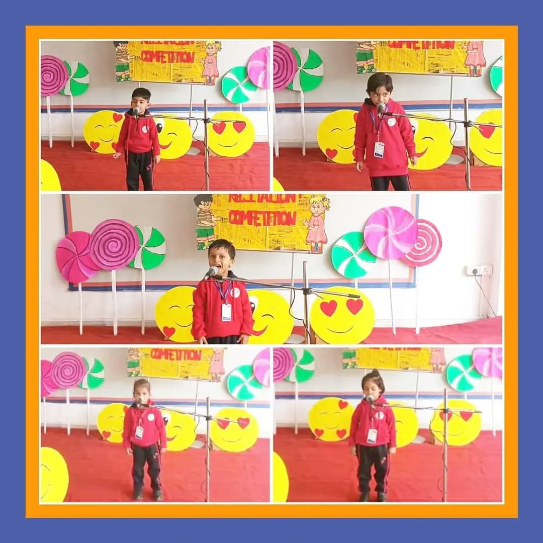 7iworldschool_g's tweet image. "Poetry provides a relaxed and pleasant way for students to practice language skills." The Pre-Primary students today  participated in a Poem Recitation Competition. It was  beautiful way to express  thoughts and poems through their innocent words and actions. #7iworldschool