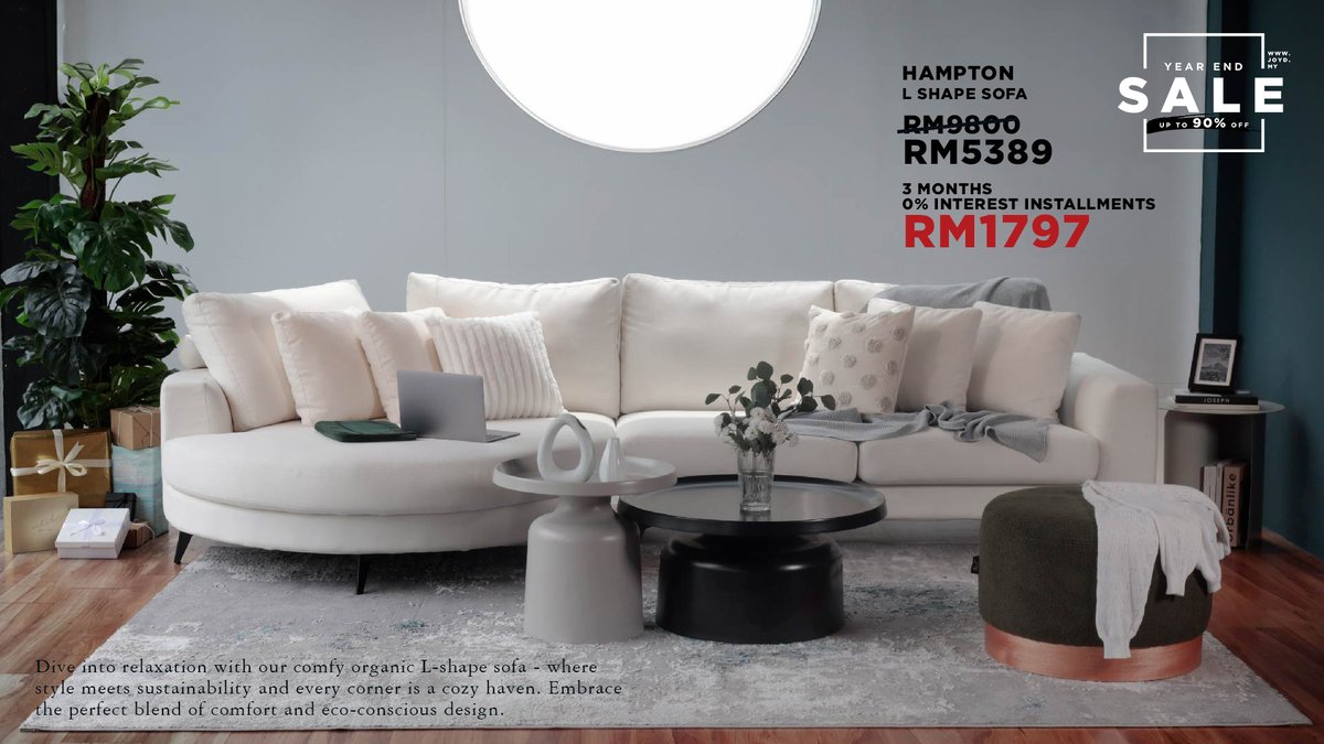 joydmy's tweet photo. Cozy up your space with our L-shape sofas! 🛋️✨ Hot deal alert! 🚨 Limited time promo – grab yours now and lounge in style! 😎 #SofaSale #HomeVibes #LimitedStock https://t.co/C2xqONBkZ4