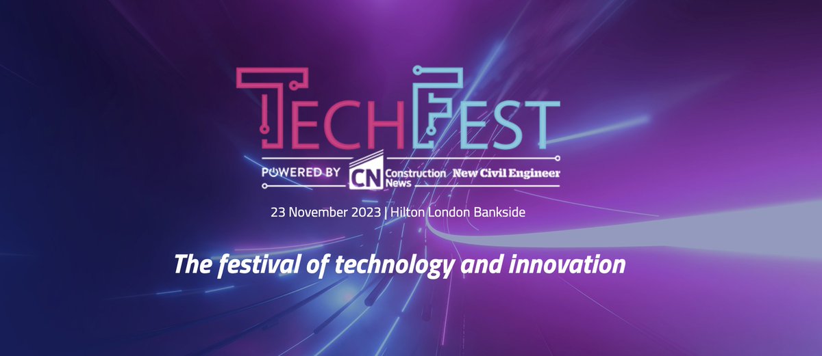 This evening we’ll be attending the Tech Fest Awards 2023, hosted by Construction News and New Civil Engineer, and we’re delighted to announce that Open ECX have been nominated for the ‘Technology Supplier of the Year’ award. Best of luck to all other nominees!