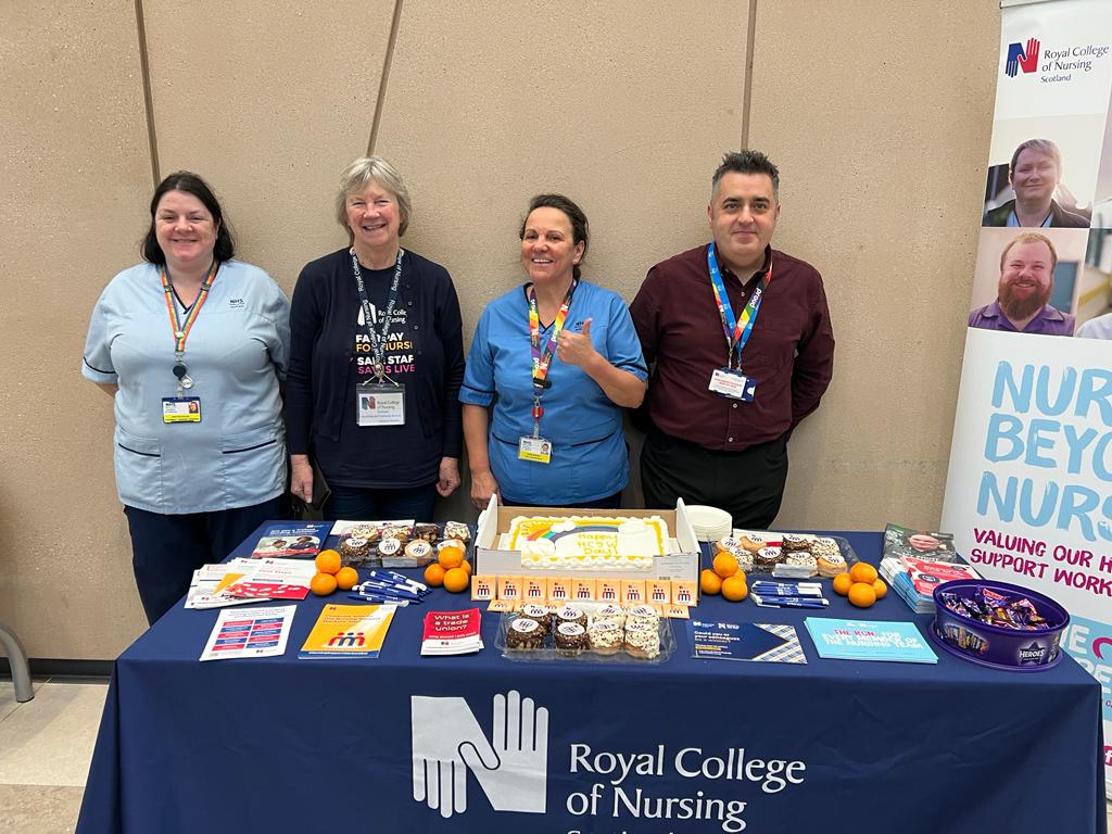 Happy healthcare support workers day. Come &amp; say hello to us in Atrium <a href="/DGRI/">DGRI</a>  <a href="/DGNHS/">NHS DG</a> <a href="/RCNScot/">RCN Scotland</a> 
#NursingSupportWorkersDay