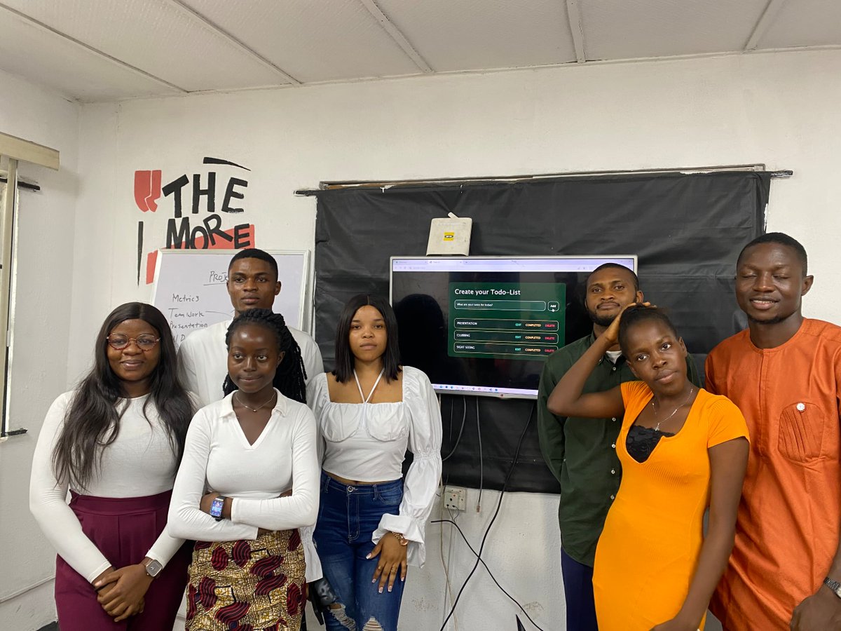 thecurveafrica's tweet photo. Throwback to when our amazing trainees had their first project presentation. part 2
Share an unforgettable moment that still makes you smile. Let's spread some nostalgia together!
#thecurveafrica #thecurveafricabykora #africa #impact #softwaredeveloper
#brainteaserfun https://t.co/rFgftFcOHX