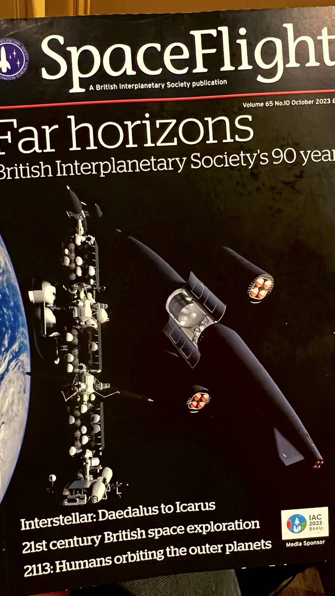 alexandermilas's tweet image. Thank you Belfast  #UKSC2023 (and for the great mag @BIS_spaceflight ) @spacerockslive