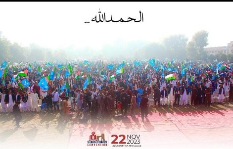 jamiatatd's tweet photo. الحمد اللہ
حقوق طلبہ کنونشن پشاور یونیورسٹی 
 خیبر پختونخوا سے ہزاروں کی شرکت ۔
#StudentsRightsConvention 
#KPJamiat
#IJTATD_23 https://t.co/LbnegBcjmC
