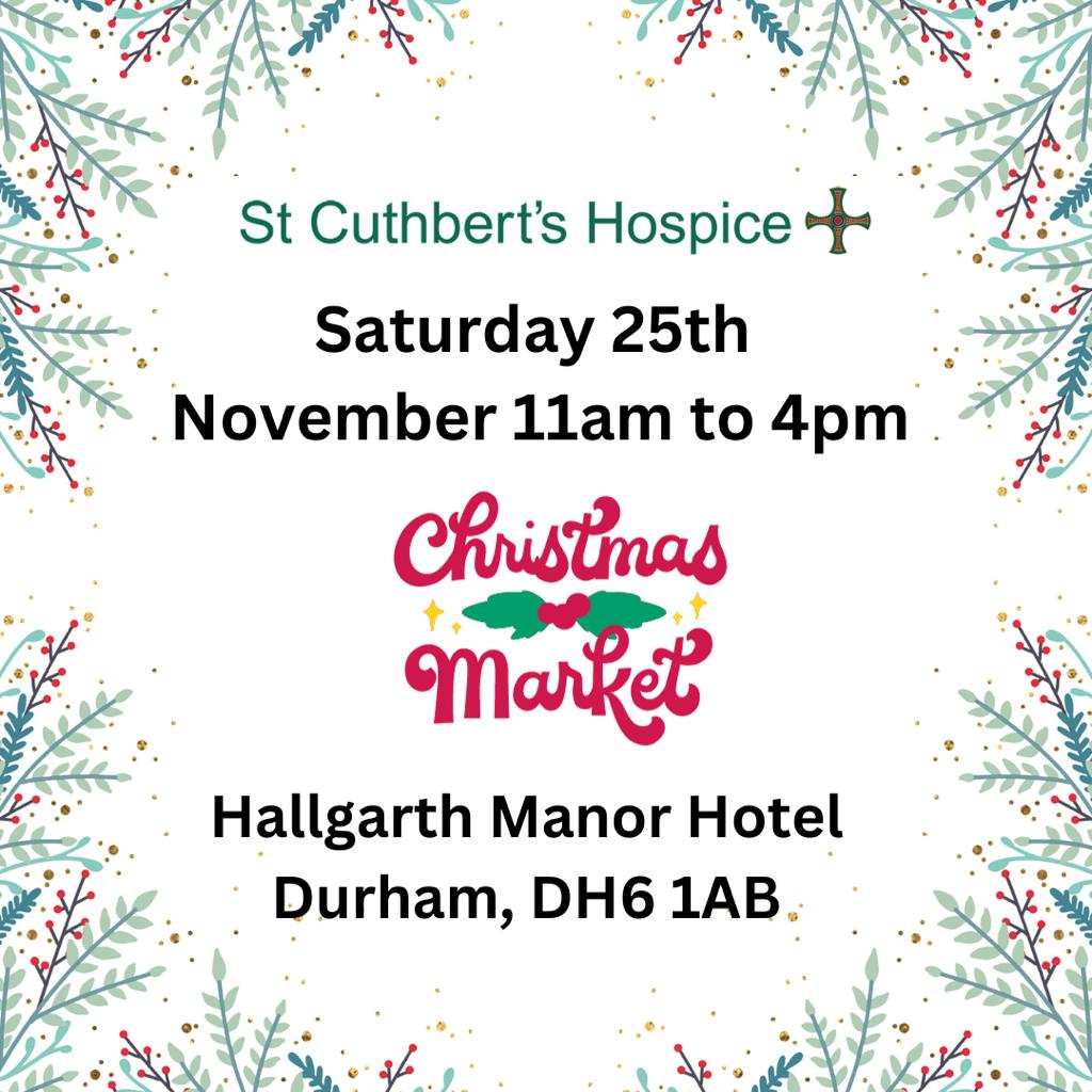 WL Distillery (@wldistillery) on Twitter photo Come join us this Saturday for St Cuthbert's' Hospice Christmas Fair π
<a href="/StCuthsHospice/">St Cuthbert's Hospice</a>
#christmasmarket #charitysupport #festive #giftideas #gin Come join us this Saturday for St Cuthbert's' Hospice Christmas Fair π
<a href="/StCuthsHospice/">St Cuthbert's Hospice</a>
#christmasmarket #charitysupport #festive #giftideas #gin