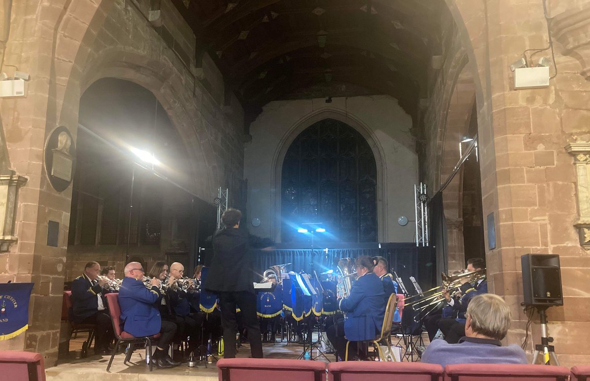 City of Chester Bluecoat Band tweet media