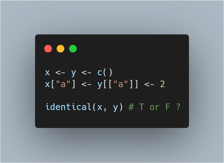 Small but intriguing R riddle
#rstats #rstat