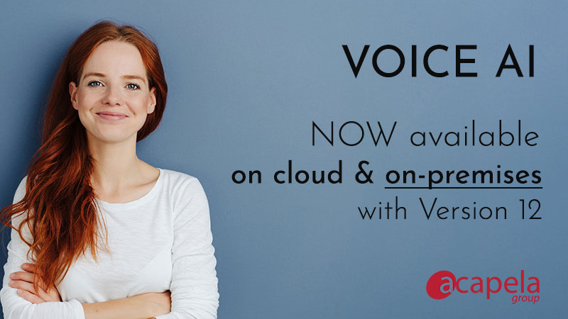 #VoiceAI: Acapela’s neural TTS voices now available on-premises with version 12. @AcapelaGroup SDKs provide instant vocalization whether you’re on embedded platforms, desktop, in the cloud and NOW on-premises servers. Check the news: acapela-group.com/news/voiceai-a… #voicetech #tts