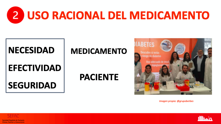 fcbzafra's tweet photo. La colaboración de farmaceúticos comunitarios se basa en fundamentalmente en
✅ Cribado
✅Uso racional del medicamento (#CODIFAC)
✅ Educación diabetológica
✅ Campañas Sanitarias
@Inesmeragallego #JAFornos
#CongresoRedGDPS https://t.co/8RRsyUrFWe