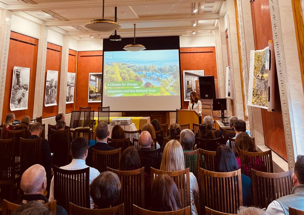 NationalTrustNI's tweet photo. 'We're driven by data and we'll test new approaches. Let's chart a clear course of action for the next stage in our journey. The time to act is now.' @NTDirectorNI #AClimateForChange #NationalTrustNI https://t.co/6O4a8Ys2Qp