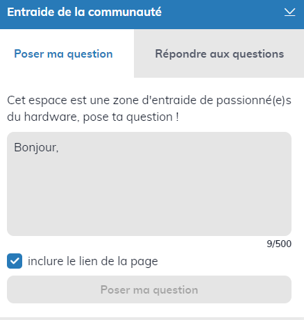 TopAchat's tweet photo. 22h #CMOff !
Si tu as des questions en mon absence, n'hésite pas à faire appel à l'entraide de la communauté (en bas à droite sur le site) !
La #TeamConfigo pourra répondre à tes demandes ! https://t.co/DMw9kLvBJL