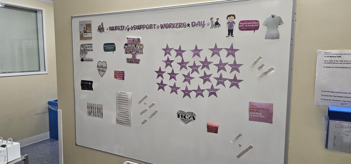 TalbotButlerSDM's tweet photo. Happy nursing support workers day to all our hcas and other members of staff who support our nurses everyday. Thank you for everything you do and never forget the difference you make!
@NereaOdongoNGH @LyndseyHaemteam @JoSmithngh @SarahCoughlan35 @SDM_NGH @SarahCoiffait https://t.co/ynhc1P1BPJ