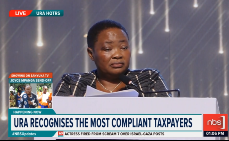 nbstv's tweet photo. Rt. Hon. Robinah Nabbanja: I congratulate the awardees of this year's Taxpayers Appreciation Awards. 

Your contribution is much appreciated and your an inspiration to others. You are indeed the men and women building Uganda. 

#NBSUpdates #TPAS23 https://t.co/OtgE5yZb4c