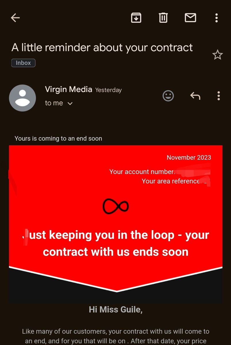SamLGuile's tweet photo. @Hyperoptic And imagine I was going to sign up with them myself 😂😂 thanks for advertising how sh*t you are before I did. https://t.co/QBQ94hy2Od