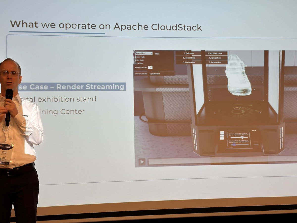 kiranchavala's tweet image. 3d streaming with graphic support Managed by Cloudstack  #CSCollab2023 #cloudstackjustworks