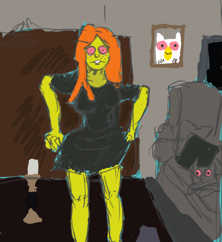 GreatFantasyDud's tweet photo. #meggmoggandowl #megahex #indiecomics some stuff I did yesterday morning, was gonna draw another Megg than decided not to https://t.co/1qLi4mOAjs