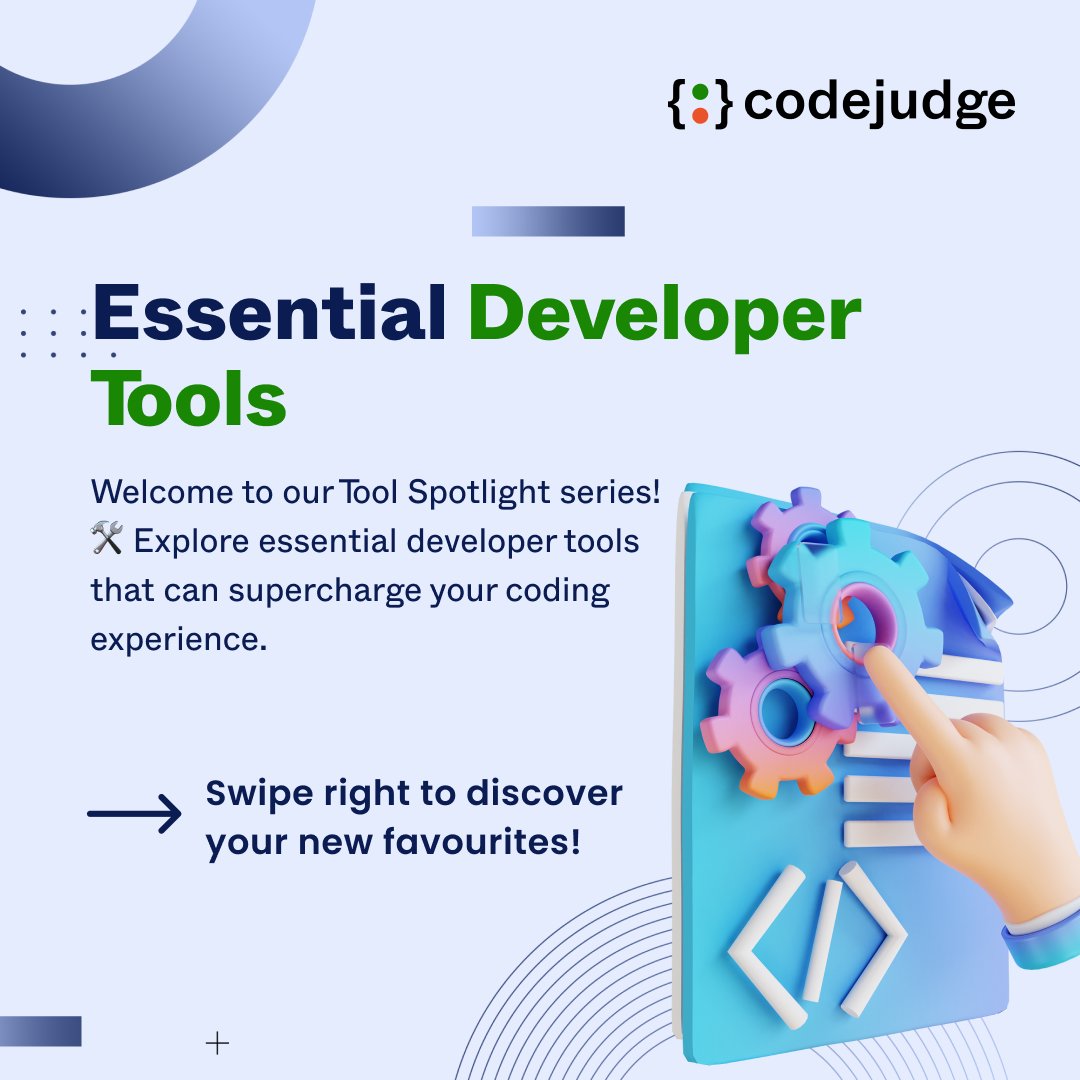CodejudgeHQ's tweet photo. Here are some important dev tools to amplify your productivity and creativity.

#DevTools #Productivity #CodingLife #TechInnovation #CollaborationTools #WorkflowOptimization #DeveloperEssentials #DesignThinking #ProjectManagement #TechCommunity #ProblemSolving #InnovationHub https://t.co/Hkzcpbmqzx