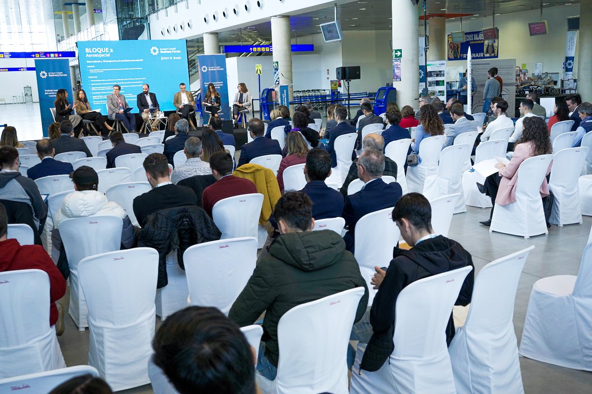 ✈️🚀🛰️ El aeropuerto de Castellón focaliza la tercera edición del ‘Business Forum’ en la mejora de la conectividad aérea y la incubadora de empresas aeroespaciales 📄 onx.la/7aa62 @GVAMediAmbient