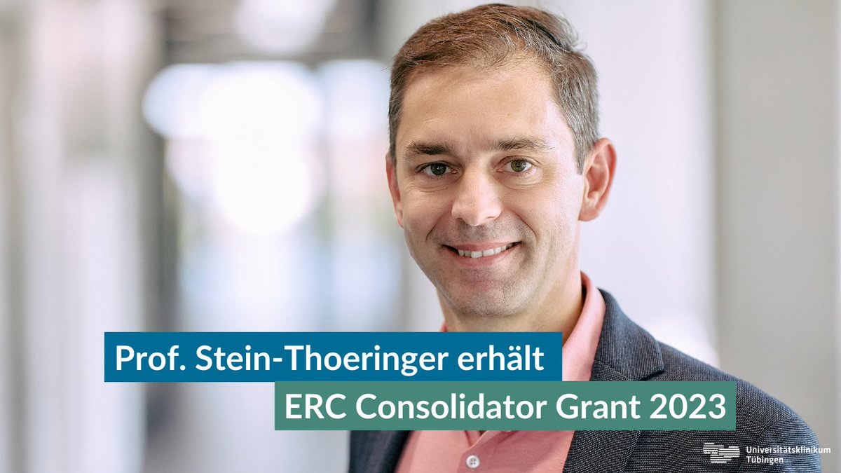 🥳Herzlichen Glückwunsch an @CThoeringer für den Erhalt eines @ERC_Research Consolidator Grants für die Erforschung des Einflusses des 🦠 Mikrobioms auf den Erfolg von 💉 CAR-T-Zell-Therapien! ➡️Erfahren Sie mehr! medizin.uni-tuebingen.de/de/das-kliniku…