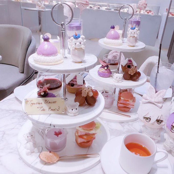 「ケーキ お茶」のTwitter画像/イラスト(新着)｜4ページ目
