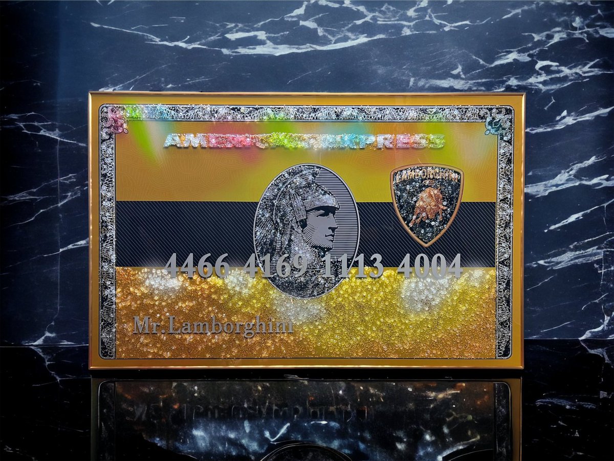 Lamborghini x American Express🔥 ウォールアート入荷しました✨ 全6