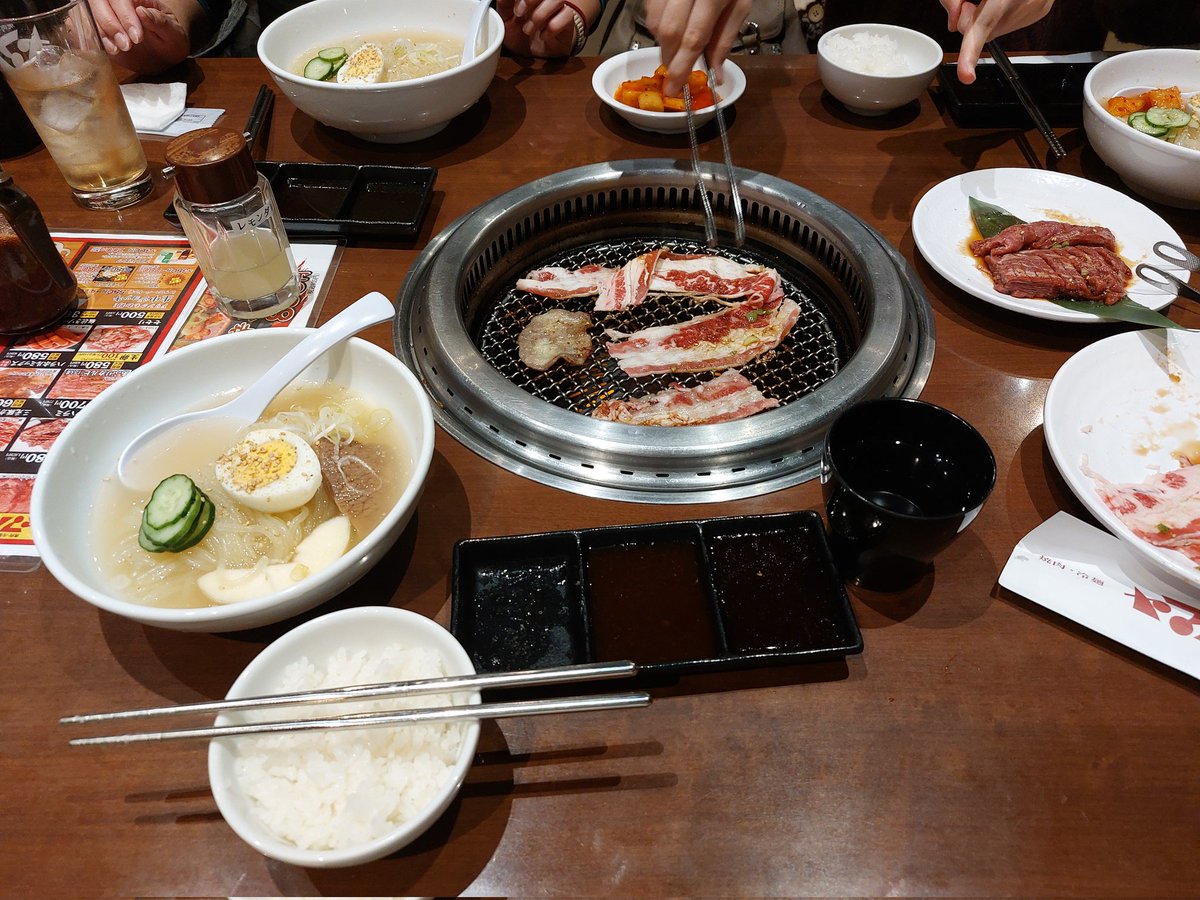 家族でヤマトの冷麺祭り