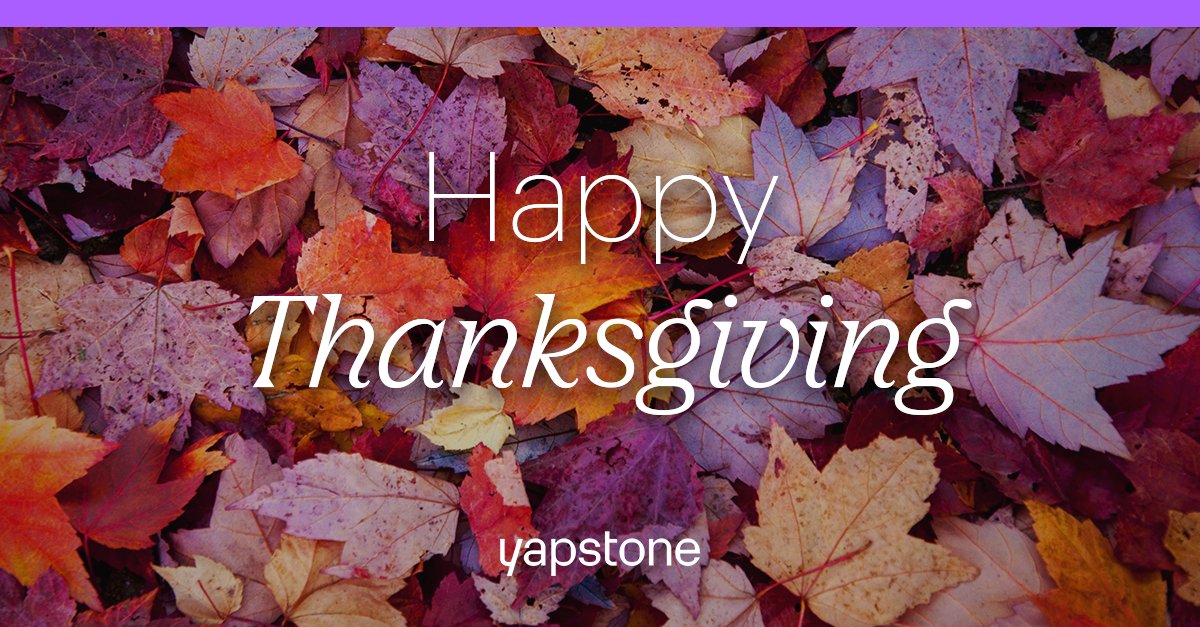 This #Thanksgiving, we're grateful for the support of our incredible partners, dedicated colleagues, &amp; cherished friends. We wish you ever-lasting peace, love, &amp; joy for the year ahead!🍁🧡

In the spirit of gratitude, we'd love to know: What are you most thankful for this year?
