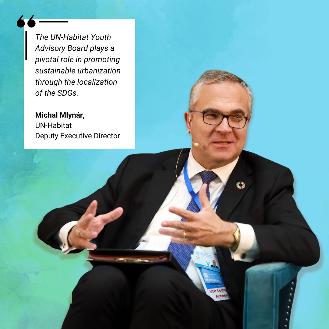 Young people are powerful agents of change!

Our renewed Youth Advisory Board will be a cornerstone in advancing the #youthagenda! 

We will work together to improve lives in cities.