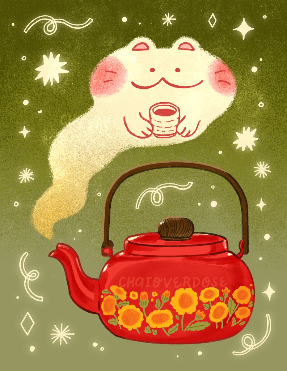 You have been visited by the spirit of tea gone cold 🍵✨