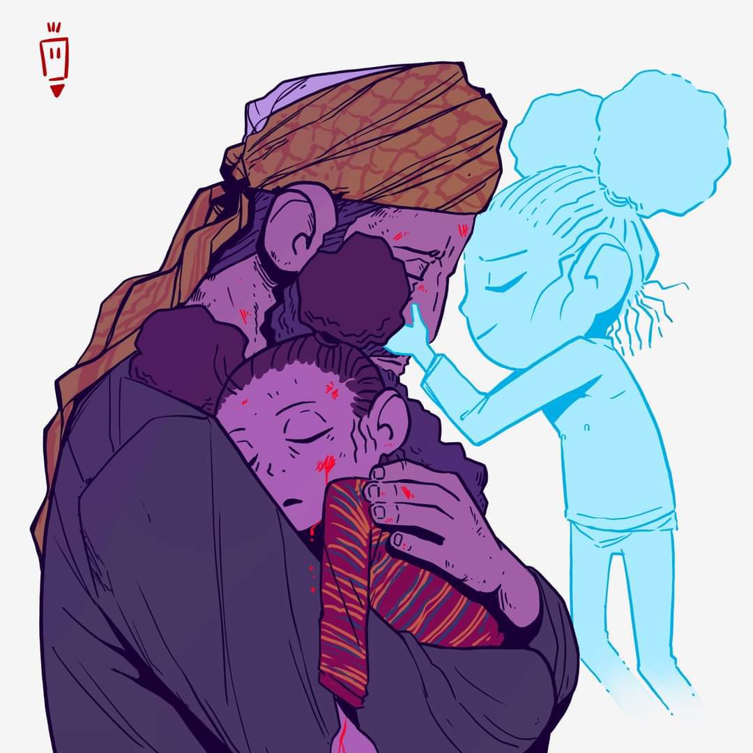 Baymaxemus's tweet photo. If you’ve felt the elation of holding your child for the first time, imagine the pain of holding them for the last time. https://t.co/DjRYA8WalI