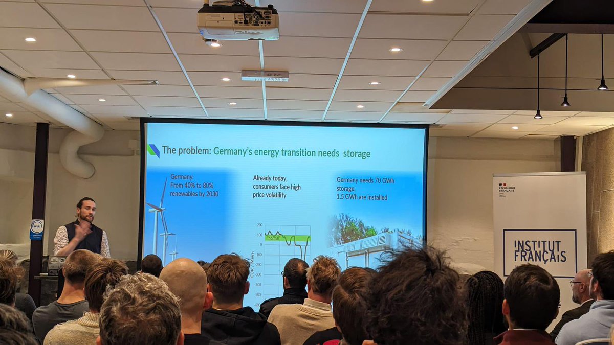 AmbaFr_Norge's tweet photo. 🚀 Hier soir, @ifnorvege a accueilli @FrenchTechNord pour un afterwork « Climate &amp; Environment - Meet the builders »

🙌 Merci à tous les représentants de startup / scale-up venus pitcher leur projet ! #Aevi #QuantitasEnergy @EvyonEnergy #SunlitSea #SquareRoot @beefutures https://t.co/NAbg1X96bt
